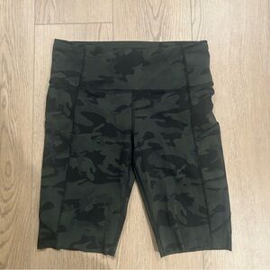Lululemon Fast & Free Biker Shorts